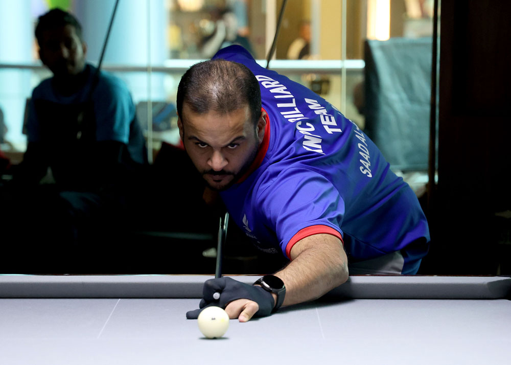 انطلاق بلياردو الرجال