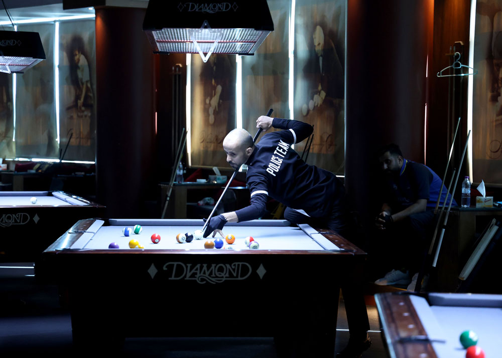 انطلاق بلياردو الرجال