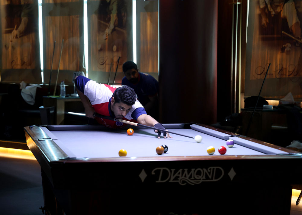 انطلاق بلياردو الرجال