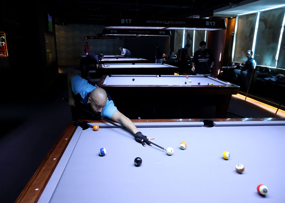 انطلاق بلياردو الرجال