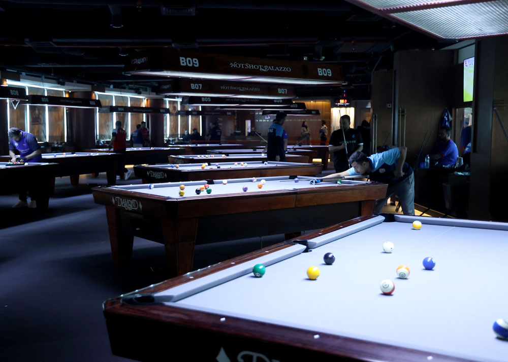 انطلاق بلياردو الرجال