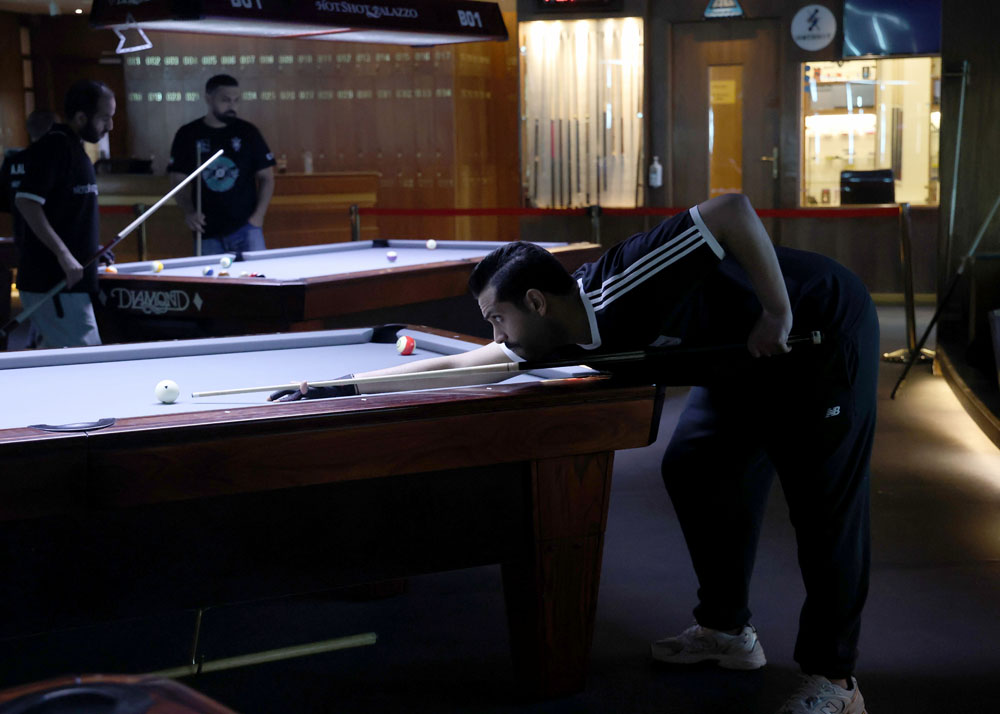 انطلاق بلياردو الرجال