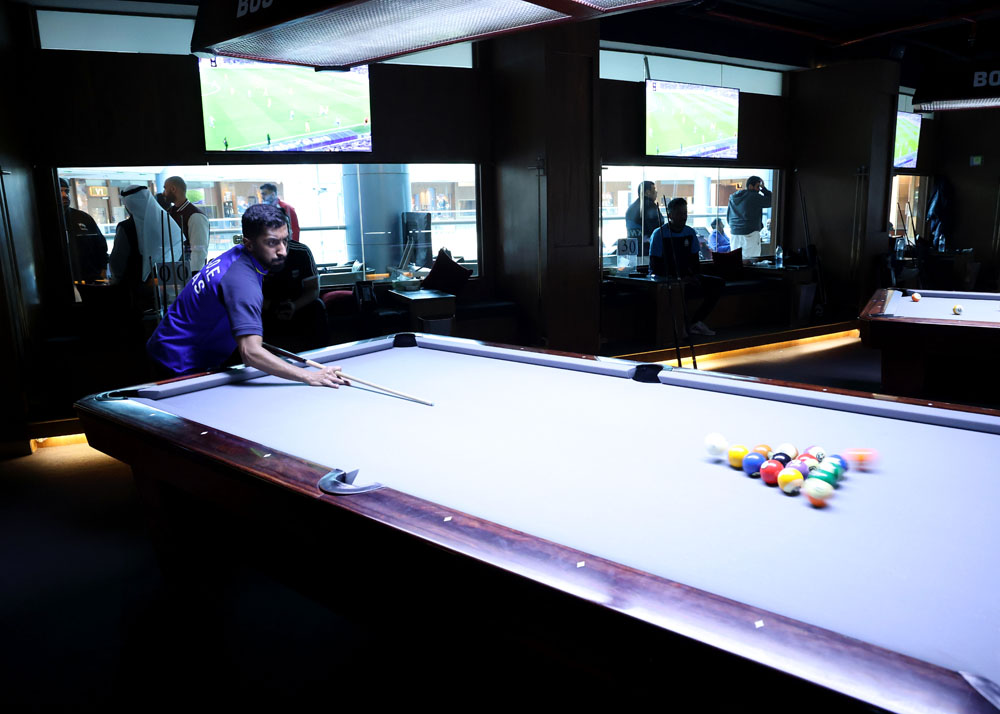 انطلاق بلياردو الرجال