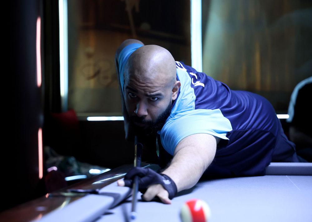 انطلاق بلياردو الرجال