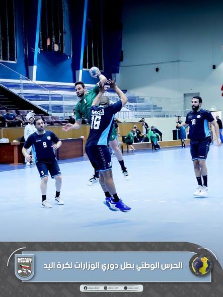 لقب دوري الوزارات والهيئات والمؤسسات الحكومية لكرة اليد