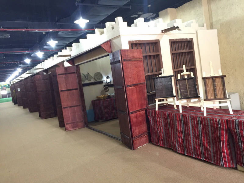 مشاركة المركز الحرفي بقرية صباح الاحمد للموروث الشعبي 