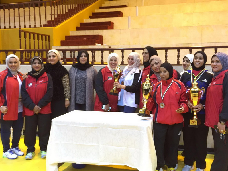  بطولة كرة الطاولة لدوري الوزارات النسائي