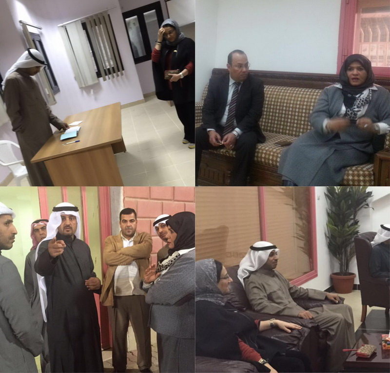 جولة ميدانية لمدير إدارة الأندية الرياضية