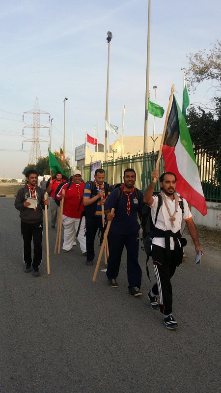 مسابقة الرحلة الخلوية الرابعة لعشائر الجوالة 