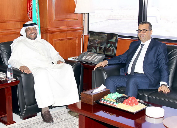 المنصور استقبل السفير التونسي الجديد لدى دولة الكويت
