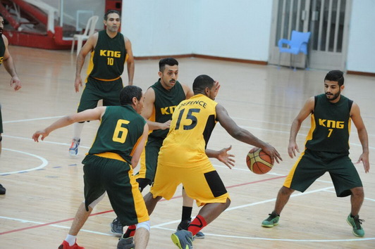 الدفــاع بطــلا لكــأس السلــة للــوزارات
