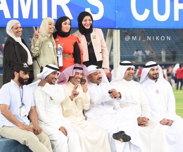 يعطيكم العافية فريق العلاقات العامة  لجهودكم التنظيمية في المباراة النهائية لكأس الأمير