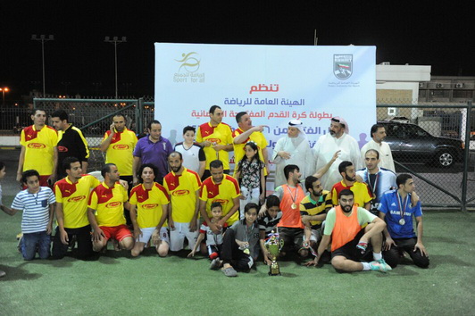 المصارف احرز لقب بطولة الهيئة الرمضانية لكرة القدم