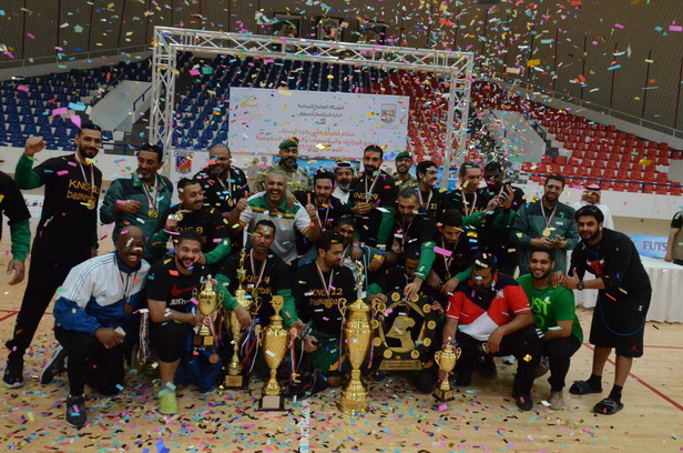 الحرس بطلاً لكأس سلة الوزارات