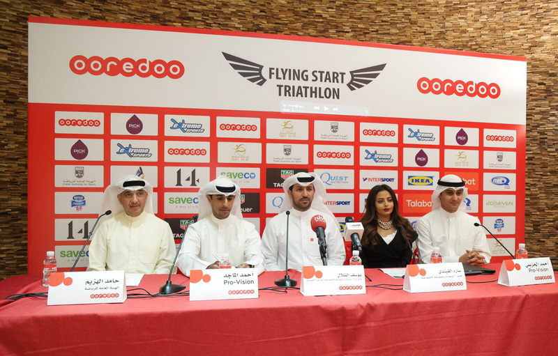 الرياضة للجميع بالهيئة تشارك في دعم النسخة العاشرة لترياثلون بور فيجن