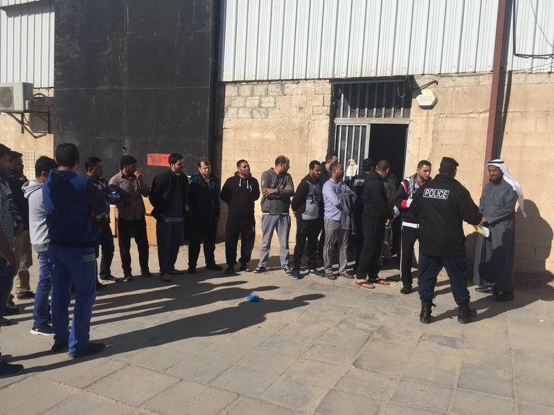 لجنة إزالة التعديات تواصل جولاتها بفروسية الجهراء