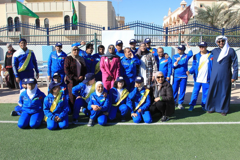 ختام البرنامج الرياضى لذوى الإعاقة الذهنية