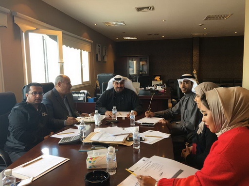 محمود أبل اجتمع مع فريق العمل بمراكز التدريب المشتركة