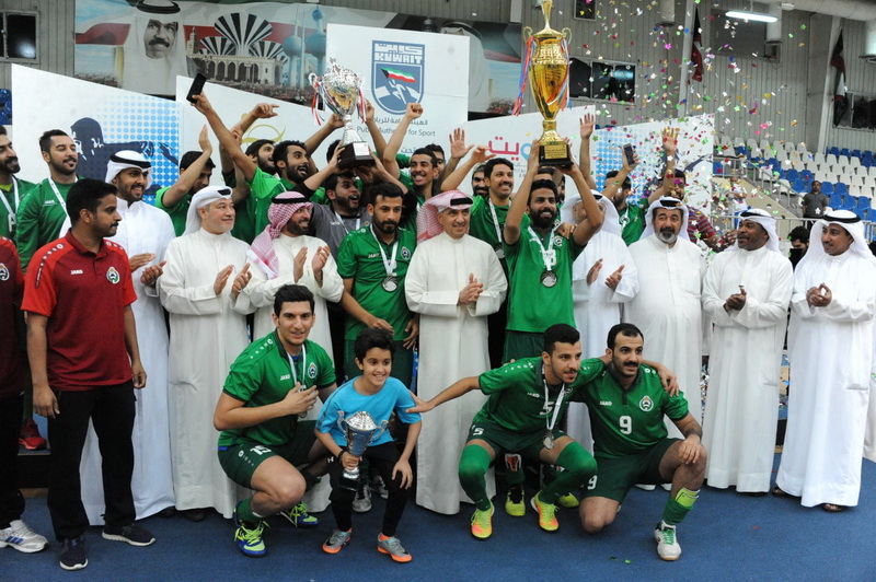 الحرس الوطنى بطلاً لكأس كرة قدم الصالات للوزارات