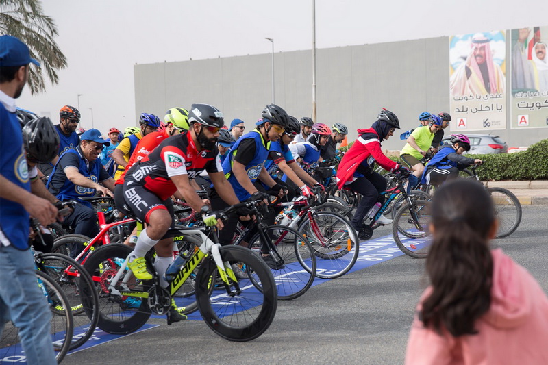 البترول الكويتية تطلق حملة Bike for Kuwait