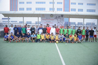 اليوم تختتم بطواة كرة القدم للكبار في ساحة الجهراء 