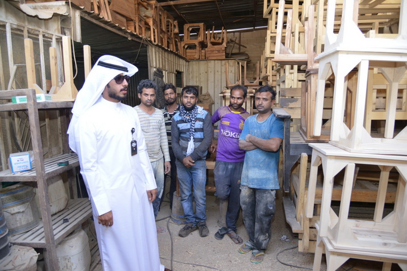 اللجنة الشمالية لإزالة التعديات تواصل جولاتها بفروسية الفروانية