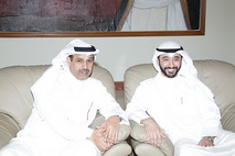 الملا استقبل المهنئين بمناسبة توليه نائبا لمدير عام هيئة الرياضة