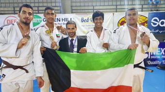 القادسية يحقق فضية فردي جودو الناشئين بالبطولة العربية