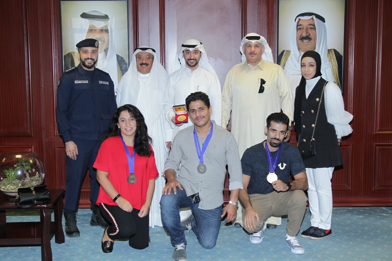 الملا يستقبل وفد ال كوراش