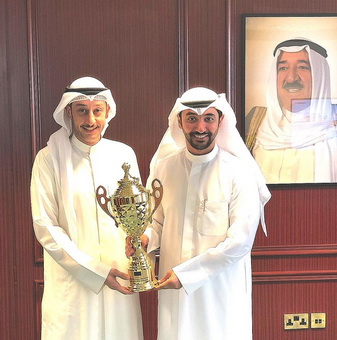 حقق البطل الكويتي ناصر الخضرا المركز الثاني في الجولة الاولى من بطولة الدراجات النارية 