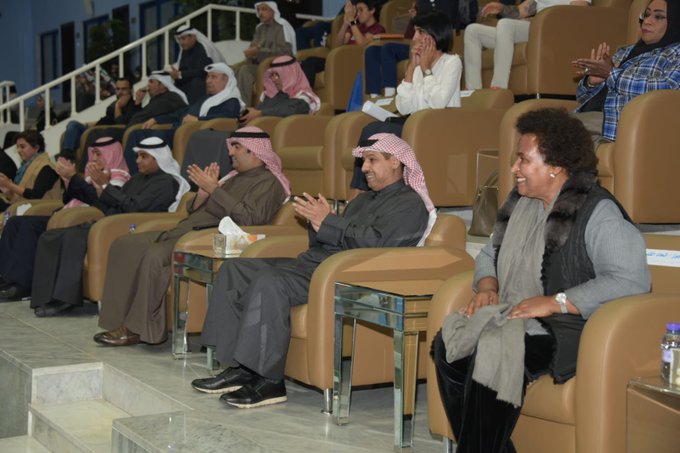 حضر الدكتور حمود فليطح مدير عام الهيئة العامة للرياضة احتفالية فعاليات الأسبوع الافتتاحى لدورى السيدات الأول لكرة قدم الصالات