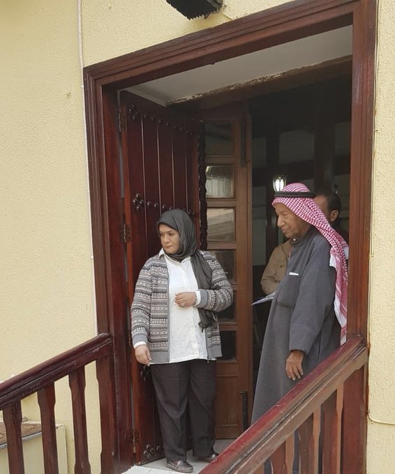 زيارة تفقدية لمتابعة الأعمال الإنشائية