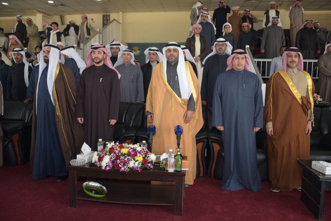 حفل افتتاح بطولة الكويت التاسعة عشر لسباق الهجن  بالنادى الكويتى لسباق الهجن بمنطقة كبد