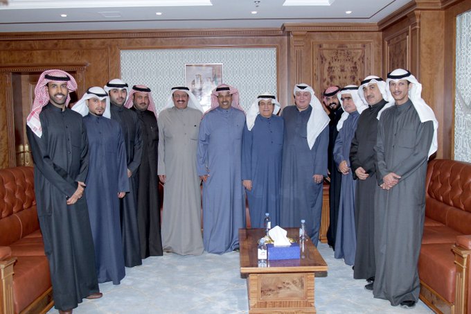 استقبال مجلس ادارة نادي الصليبيخات 