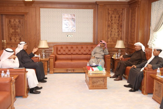 استقبال أعضاء مجلس إدارة النادي الكويتي للألعاب الذهنية