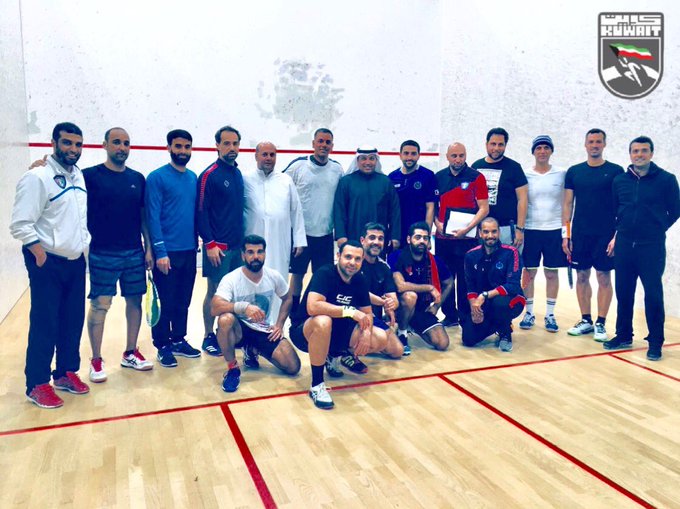 نتائج الجولتين الأولي والثانية لمنافسات الفرق ببطولة دوري الوزارات للاسكواش