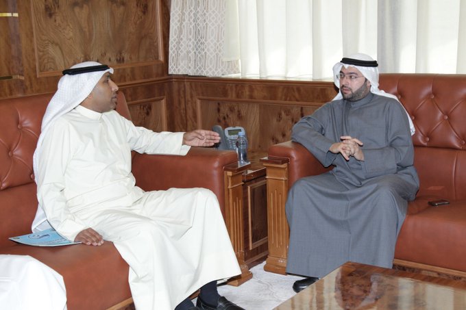 استقبال مجلس إدارة الاتحاد الكويتي للسباحة