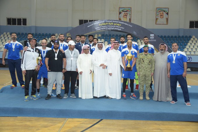 ختام بطولة دوري الوزارات لكرة الطائرة