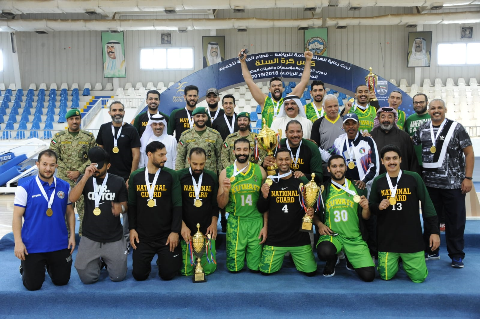 الحرس الوطني بطل كأس كرة السلة