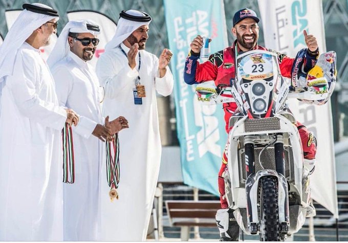 تفوق المتسابق الكويتي محمد جعفر