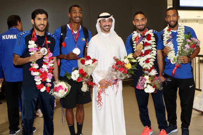 عاد إلي البلاد وفد منتخبنا الوطني لألعاب القوى بعد مشاركته وإنجازه في البطولة الآسيوية الثالثة والعشرين القوى للعمومي