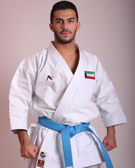 تهنئ الهيئة العامة للرياضة نجم المنتخب الكويتي للكراتيه محمد الموسوي بتأهله رسمياً إلى دورة الألعاب العالمية الشاطئية