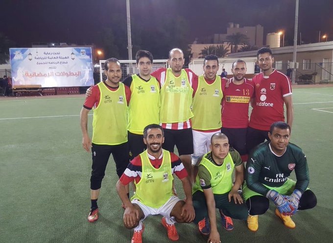 تأهل فريق النهار (ب) إلى المربع الذهبي لبطولة شهداء مسجد الإمام الصادق الرمضانية الخامسة للإعلاميين والصحفيين لكرة القدم