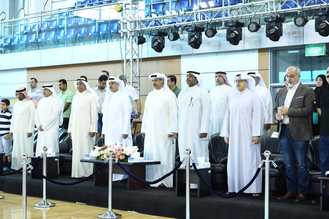 شارك الدكتور حمود فليطح الشمري مدير عام الهيئة في تتويج فريق أكاديمية فرسان الأردني الفائز بلقب بطولة الشركة الكويتية للاستثمار الخامسة للبراعم