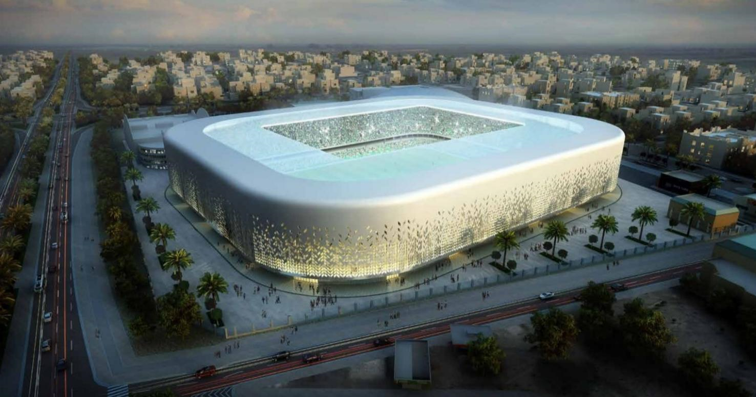فاز التصميم المعماري لمشروع تطوير ستاد صباح السالم بجائزة ملعب المستقبل للعام 2019