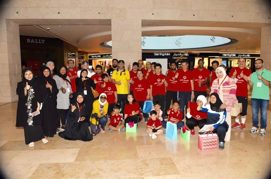 تحت رعاية الهيئة العامة للرياضة ممثلة بقطاع الرياضة للجميع بالتعاون مع الجمعية الكويتية لأولياء أمور المعاقين وفريق الخطوة الأولى للوقاية من الأمراض انقص وزنك2