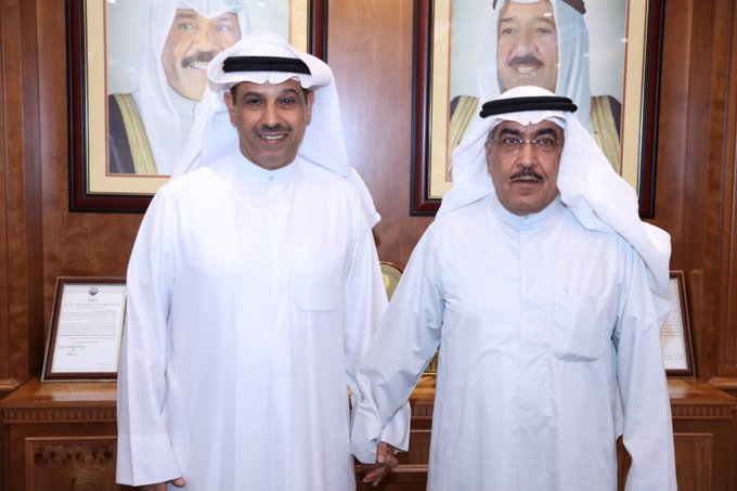 فليطح والراشد بحثا أوجة التعاون بين الهيئة  وجمعية الصحفيين الكويتية 