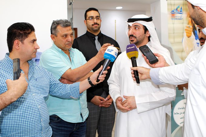 افتتح الدكتور صقر الملا مدير عام الهيئة العامة للرياضة بالإنابة - نائب المدير العام لقطاع الرياضة التنافسية قسم الاختبارات الفسيولوجية بمركز الطب الرياضي والتوعية الصحية