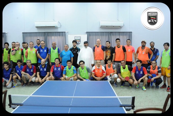 بطولة كرة الطاولة رجال ضمن فعاليات مهرجان صيفكم بارد