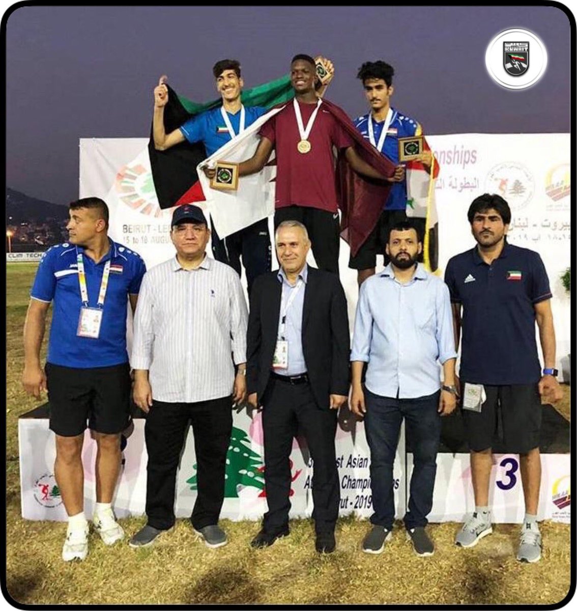 تهنئ الهيئة العامة للرياضة البطل الواعد هاشم العلي بإحراز الميدالية الفضية بمسابقة الوثب العالي